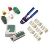 Alicate Crimpar Rj45 Ht-210 + Testador De Cabos Rj45 Rj11 Nf