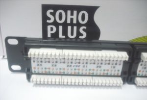 Patch Panel 24 Portas Cat.5e Soho Plus Furukawa C/ Nf