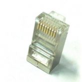 Conector Blindado Rj45 8 Vias Cat 5e Pacote Com 100 Peças Nf